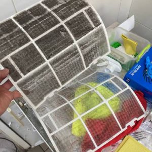 Внутрішній блок кондиціонера після сервісного обслуговування
